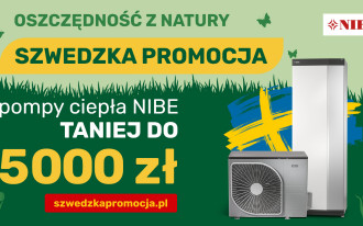 Szwedzka promocja - pompy ciepła NIBE do 5000 zł TANIEJ!