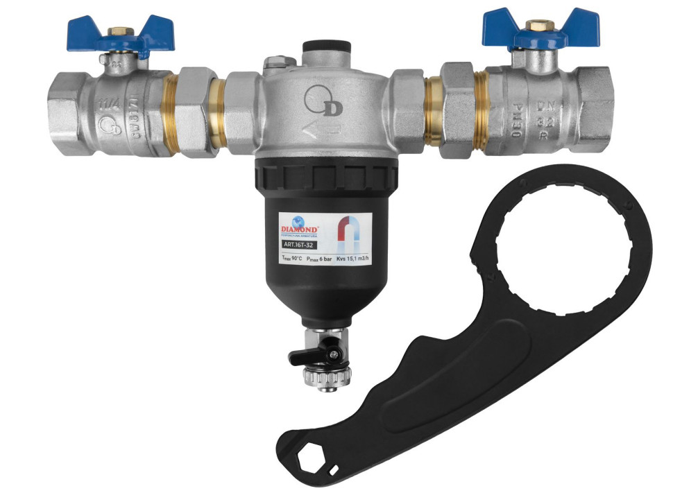 Filtr magnetyczny oraz separator zanieczyszczeń DIAMOND 16T