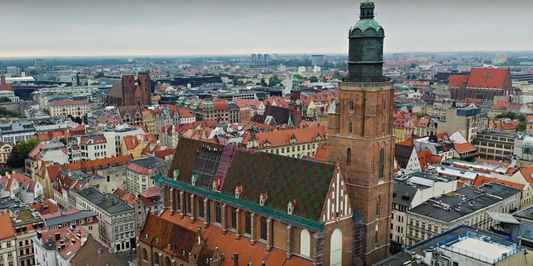 Membrana dachowa Dorken DELTA®-MAXX zabezpieczy dach Kościoła Garnizonowego we Wrocławiu