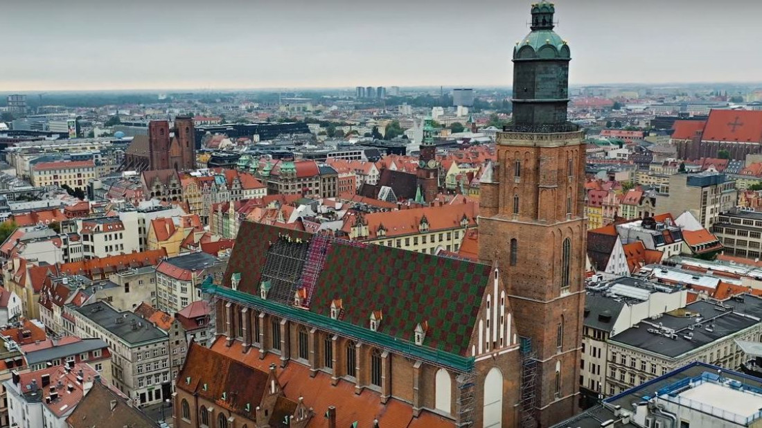 Membrana dachowa Dorken DELTA®-MAXX zabezpieczy dach Kościoła Garnizonowego we Wrocławiu