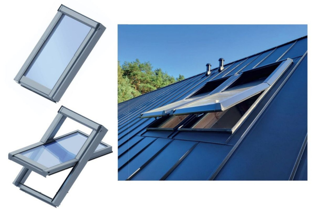 Aluminiowe okno dachowe Alusky Plus V2
