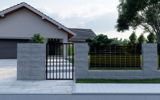 Ogrodzenia Fronton od BRUK-BET