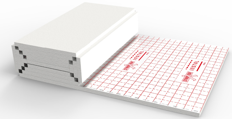 Płyty Instal Panel produkowane są z najwyższej jakości styropianu EPS.