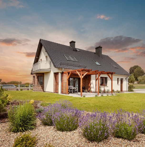 Topas 13V, dachówka ceramiczna, marka Braas.