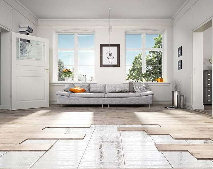 Ogrzewanie podłogowe Etherma pod parkiet i panele. 