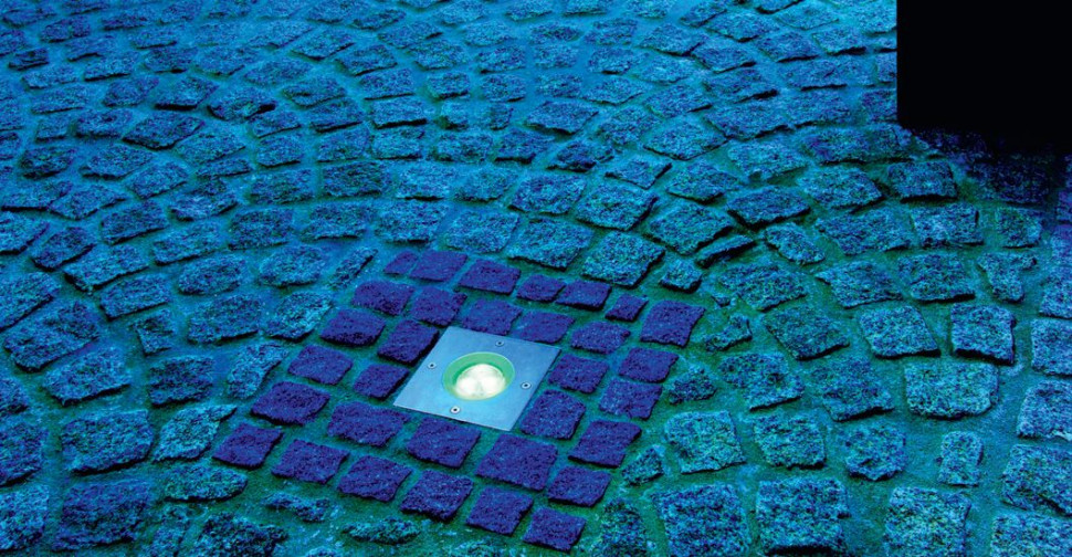 Oświetlenie podjazdu - oprawa najazdowa