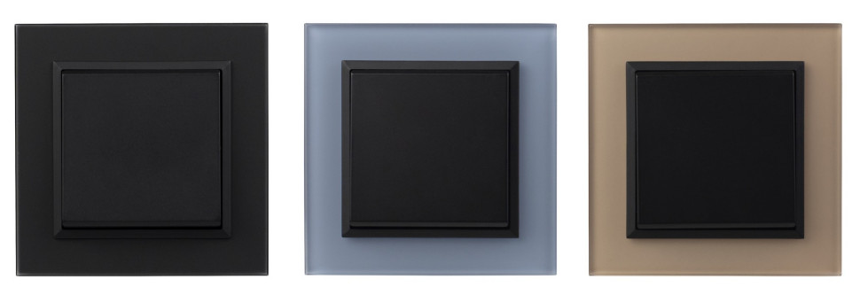 Ramka pojedyncza Ospel SONATA w trzech kolorach, 4 mm.