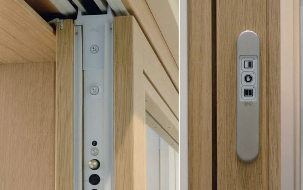 Napęd do drzwi podnoszono-przesuwnych