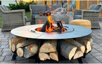 Czy palenisko ogrodowe niszczy trawę?