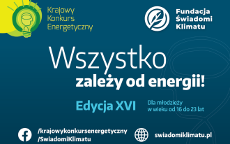 Startuje XVI Edycja Krajowego Konkursu Energetycznego!