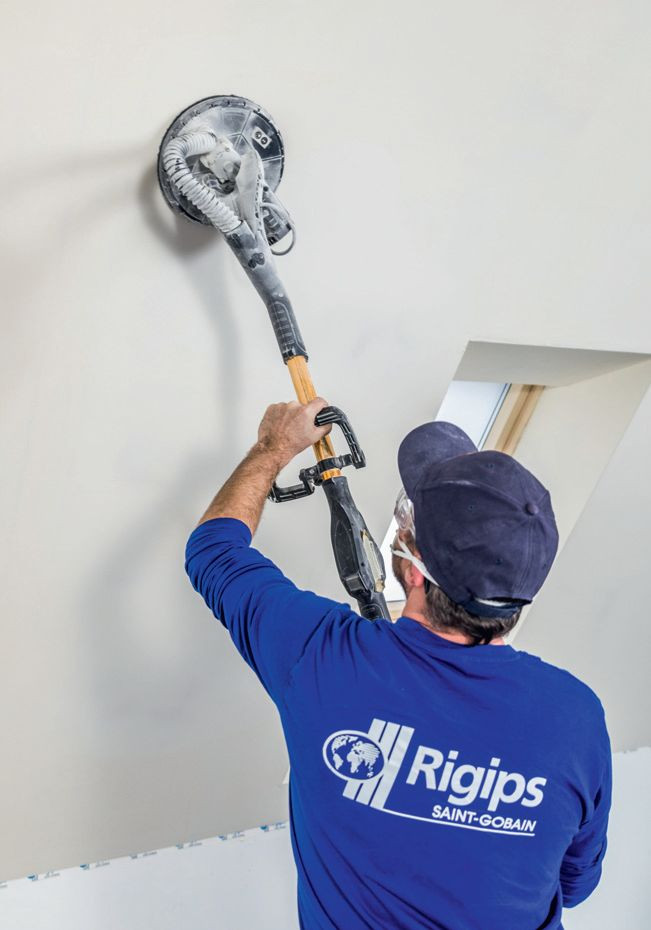 Płyty g-k nadają się do malowania, wytapetowania czy obłożenia płytkami ceramicznymi od razu po zamontowaniu