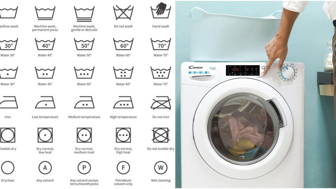 Co oznaczają symbole na pralce?