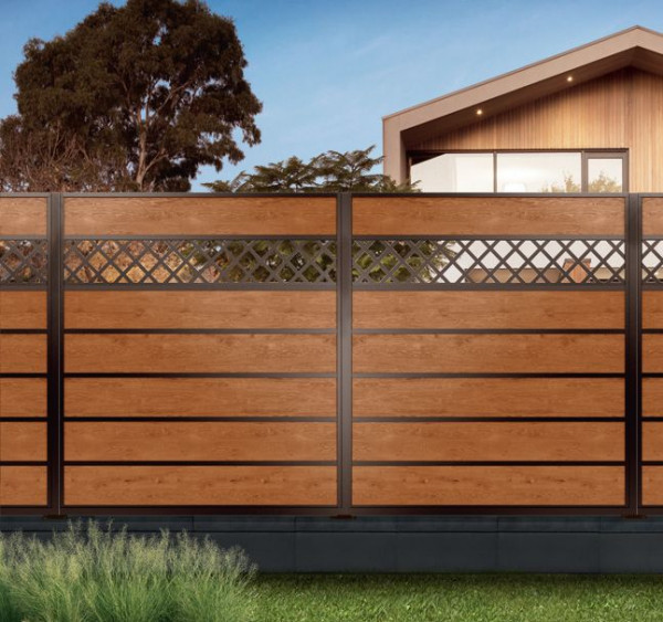 Aluminiowe ogrodzenie panelowe