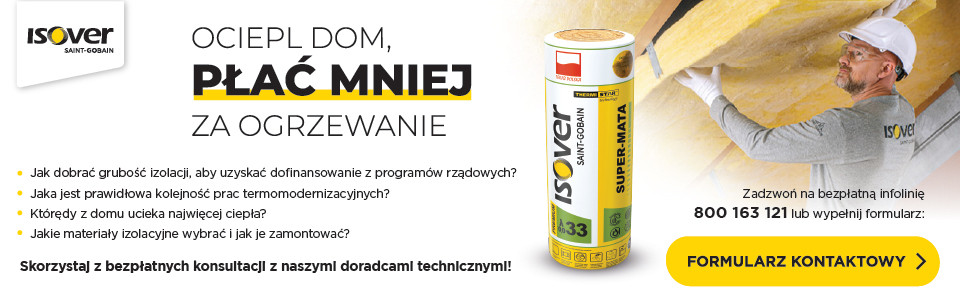 Nie bójmy się korzystać z bezpłatnego wsparcia ISOVER