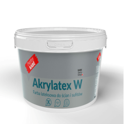 AKRYLATEX W - farba lateksowa do ścian i sufitów
