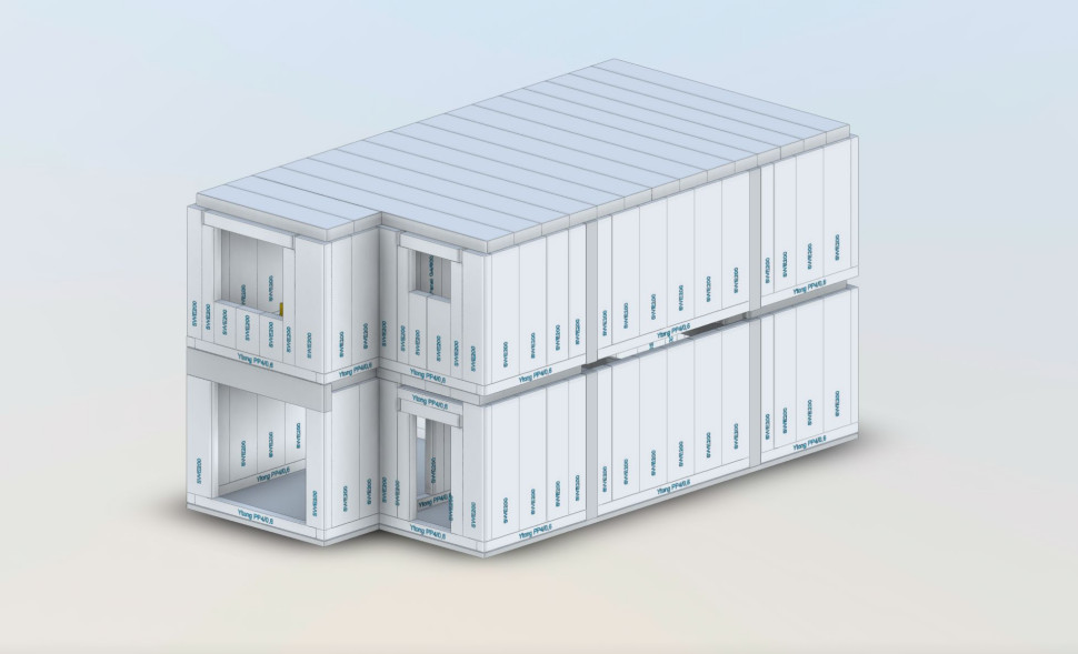 Ytong Panel SWE Ultra+ - model 3D