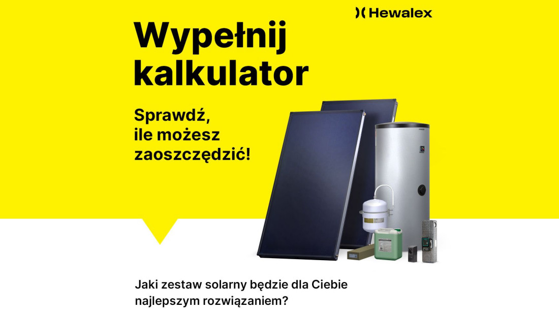 Jak zaoszczędzić na ogrzewaniu wody? Odkryj potencjał kolektorów słonecznych z kalkulatorem Hewalex!