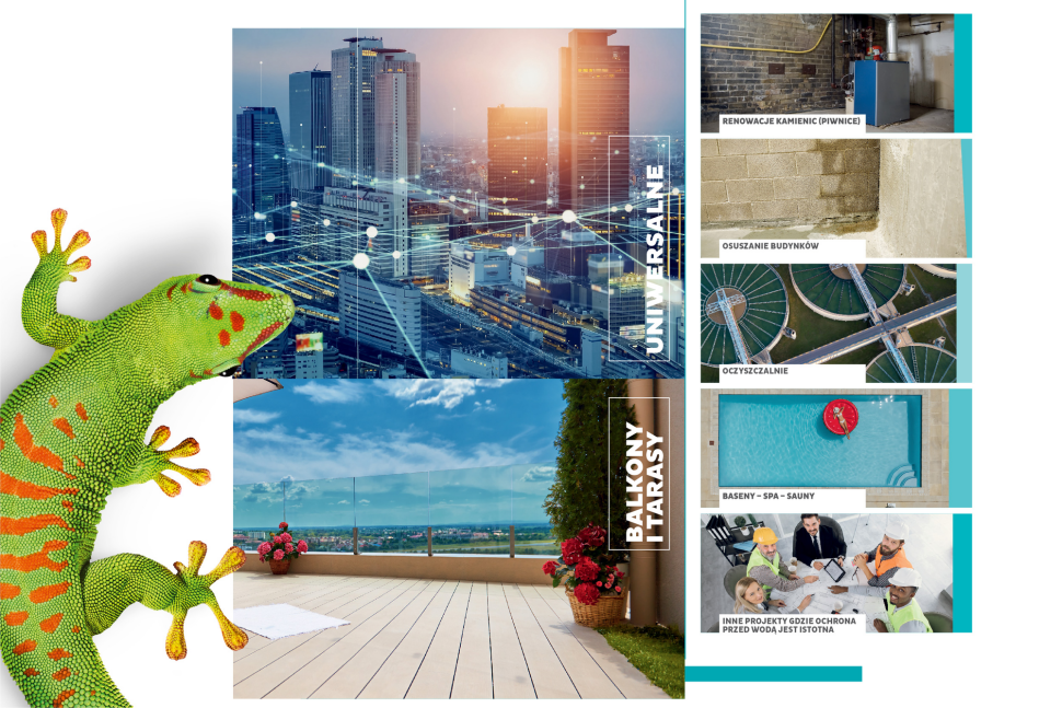 Szerokie możliwości zastosowania SEAL&BLOCK