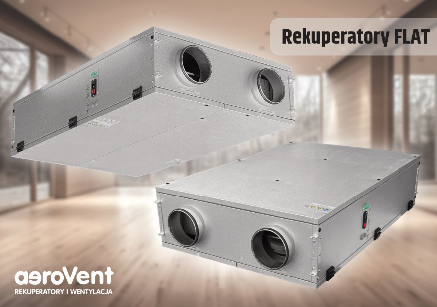 Rekuperatory Flat