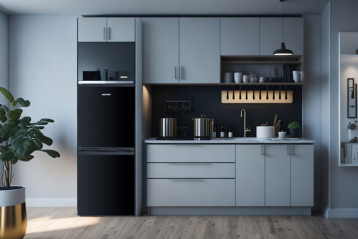 Lodówka MPM-185-KB-41 z zamrażalnikiem dolnym