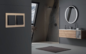 Szklane ramki do osprzętu elektrycznego marki OSPEL