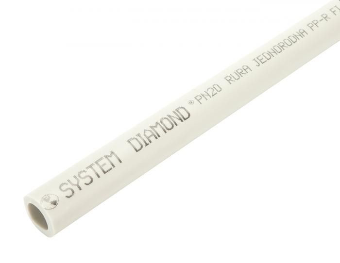 Rury jednorodne do systemu PP-R DIAMOND