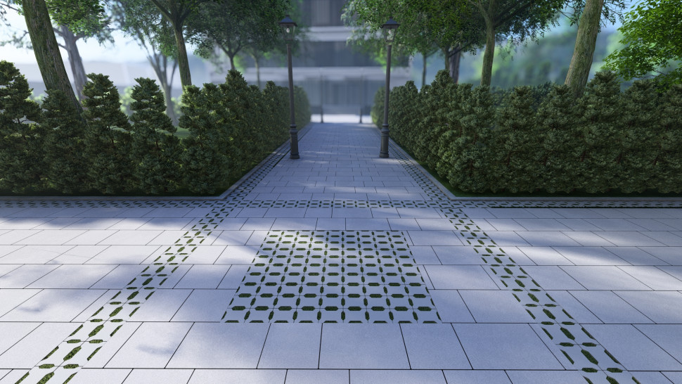 Nawierzchnia Behaton Eco marki Semmelrock