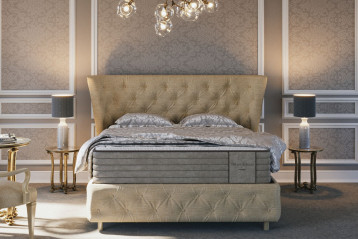 Materac Figaro w pokrowcu Baroque