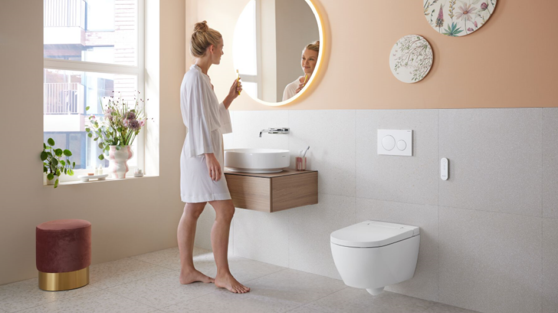 Elegancja i innowacja w jednym: Toalety myjące Geberit AquaClean Alba