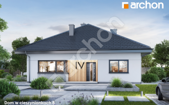 Design i funkcjonalność w jednym - poznaj nowoczesną parterówkę z kolekcji gotowych projektów ARCHON+