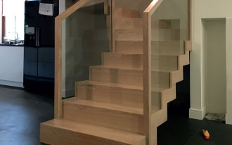 Schody drewniane od firmy DOMAŃSKI