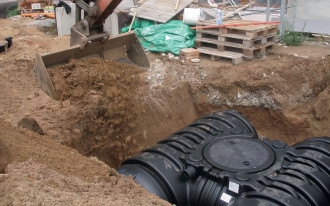 Szczelny zbiornik podziemny na deszczówkę - krok po kroku!