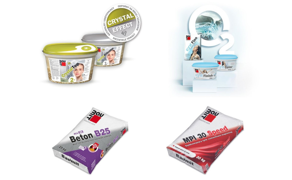 Wybrane innowacje Baumit