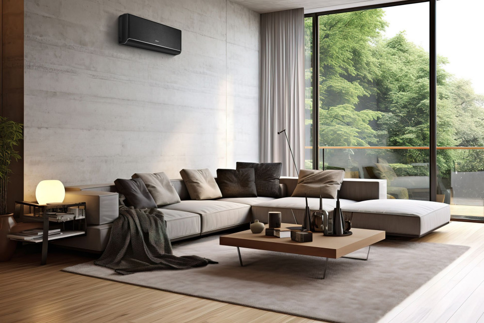 Klimatyzator ścienny Airy Dark z technologią G-AI Plus 2.0.