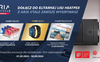 Promocja "Z HEATPEX ARIA VITALE ZAWSZE WYGRYWASZ" dla instalatorów wentylacji!