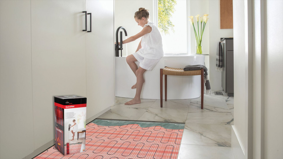 elektryczna podłogówka w łazience