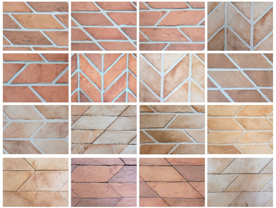 Możliwości układania płytek skośnych od Elkamino Dom są niemal nieograniczone!