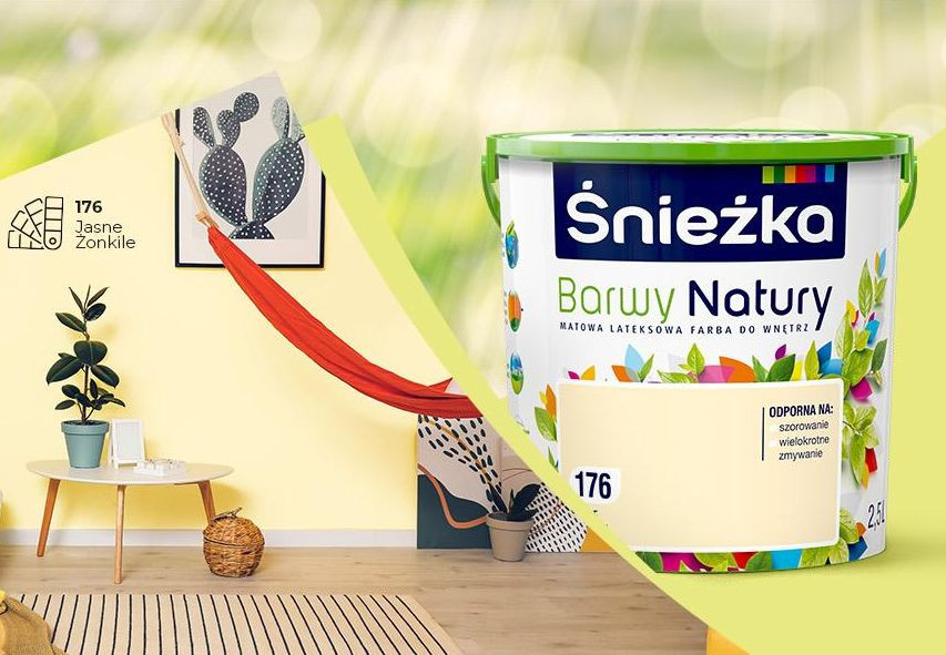 Farby do wnętrz Śnieżka Barwy Natury