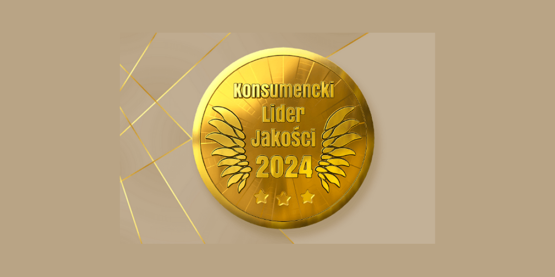 Złote godło KONSUMENCKI LIDER JAKOŚCI 2024 dla PRO-VENT