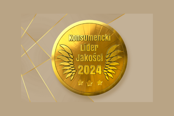 Złote godło KONSUMENCKI LIDER JAKOŚCI 2024 dla PRO-VENT