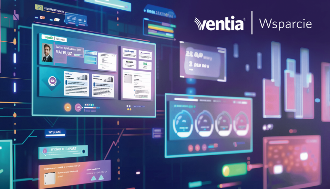 Unikalny w skali rynku system obsługi posprzedażowej VENTIA | Wsparcie