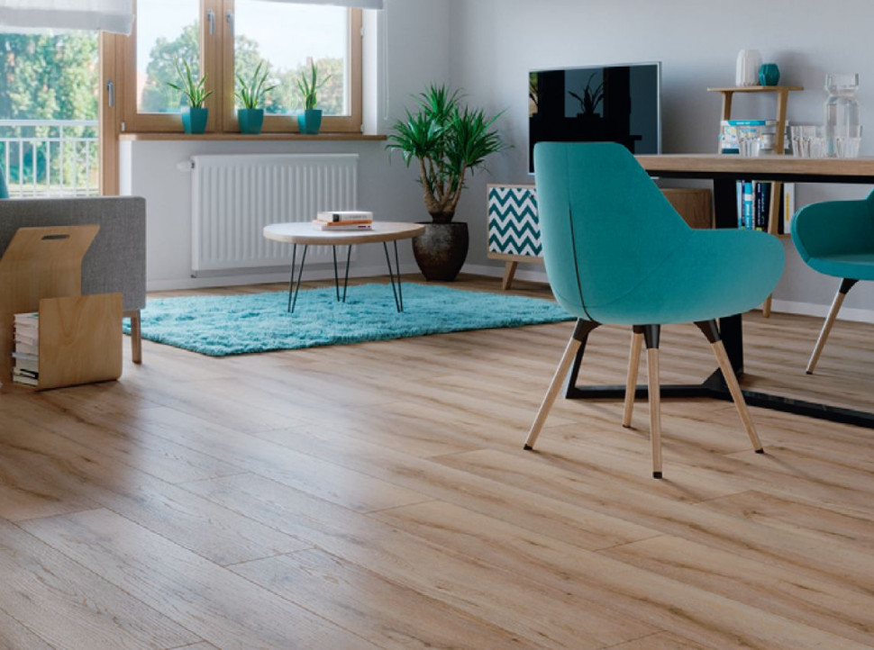 Panele winylowe w nowoczesnym salonie