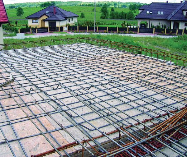 Budowa stropu żelbetowego