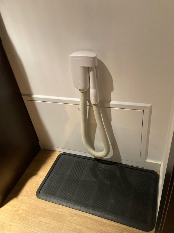 Rozciągany wąż Wally Flex zamontowano w szatni