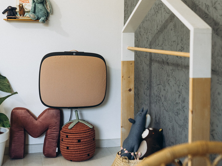 Przyjazny design WELL A7 doskonale komponuje się z wystrojem pokoju dziecięcego