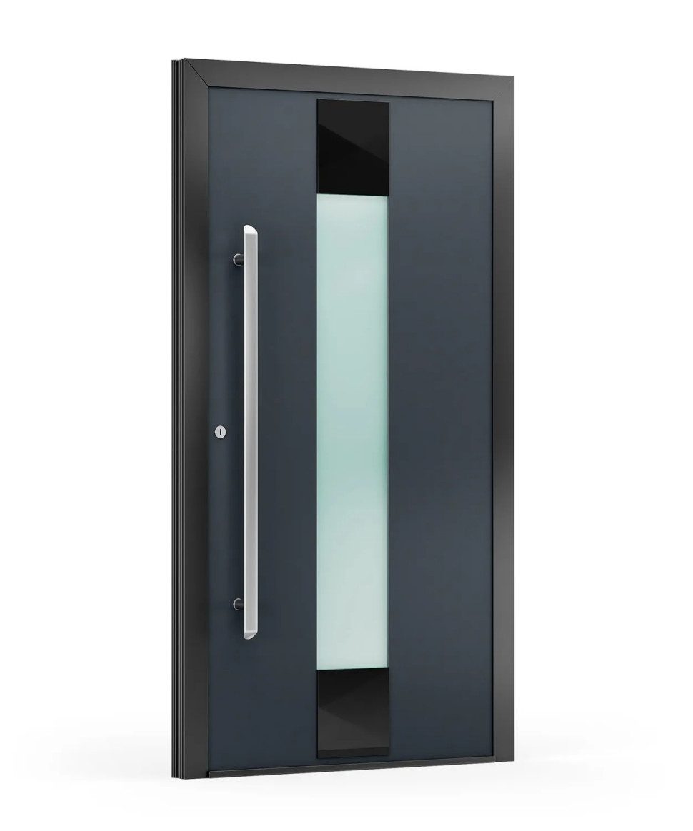 Kentucky - drzwi z tej serii zostały zaprojektowane zgodnie z najnowszym światowym designem, wyróżnia je m.in. zastosowanie szkła typu lacobel, które pokryte jest wysokiej jakości lakierem zapewniającym elegancki i niepowtarzalny wygląd.