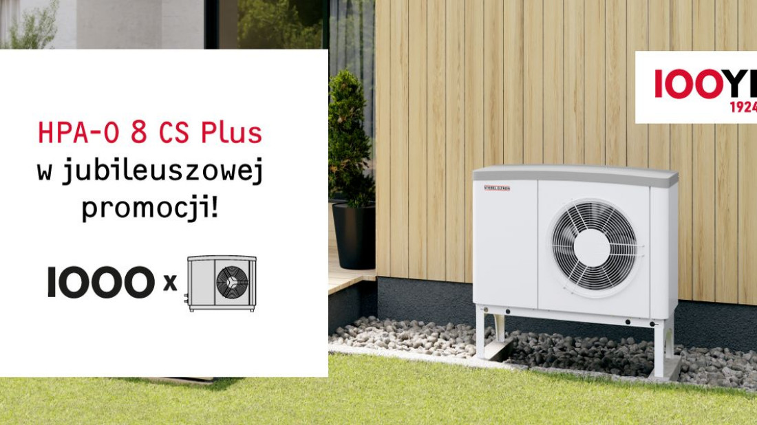 1000 pomp ciepła HPA-O 8 CS Plus na 100-lecie STIEBEL ELTRON!