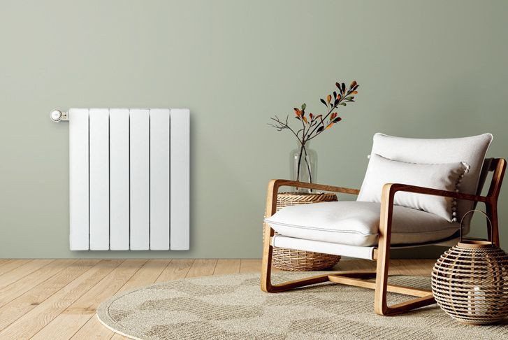 Grzejnik w pokoju