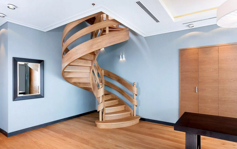 Schody drewniane powinny być dopasowane do stylu wnętrza.
