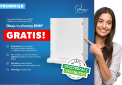 Kup Rekuperator ENSY i odkurzacz centralny IZZY, a okap kuchenny ENSY otrzymasz gratis!